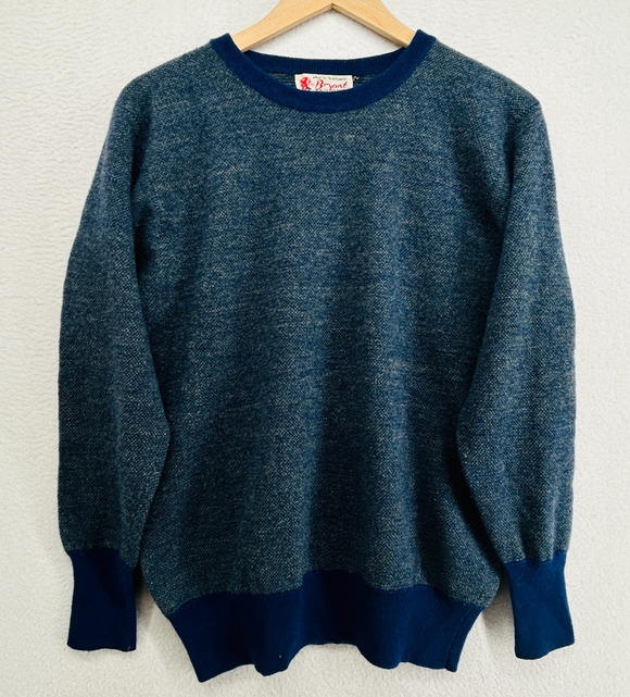 Bryant of Scotland Other - BRYANT OF SCOTLAND Sweater Mens M Lambswool Jumper Crewneck Pullover Blue VTG